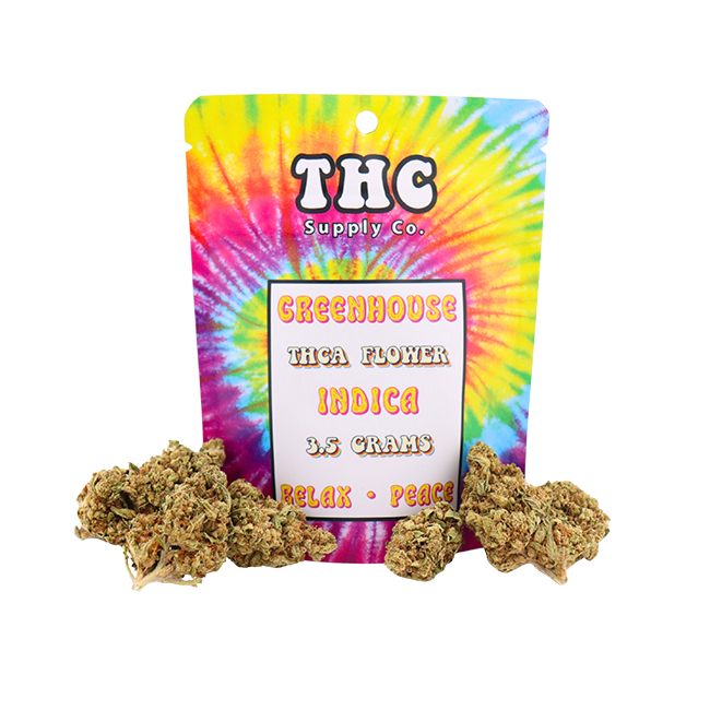 THCSC Greenhouse THCA Hemp Flower 3.5g / Indica / Shake Shack